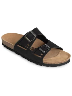 Slippers "Mital" zwart