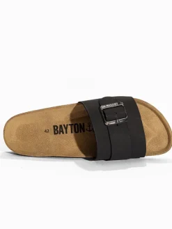 Slippers "Sombrero" zwart