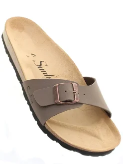Slippers taupe