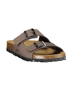Slippers "Thalitha" lichtbruin