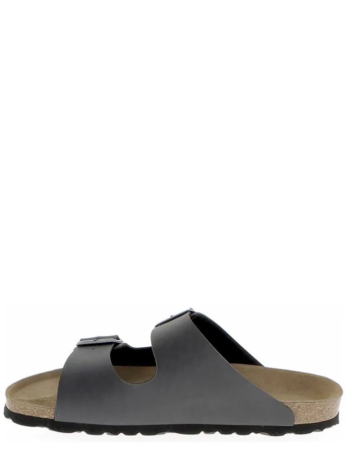 Slippers "Trefle" antraciet