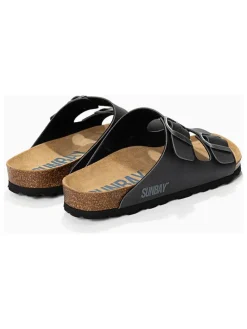 Slippers "Trefle" antraciet