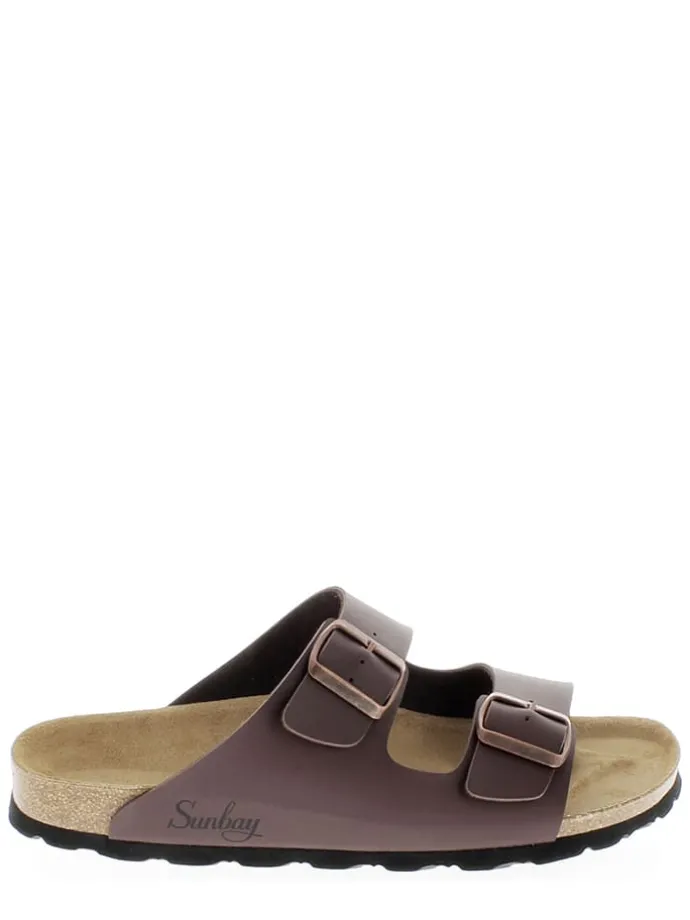 Slippers "Trefle" bruin