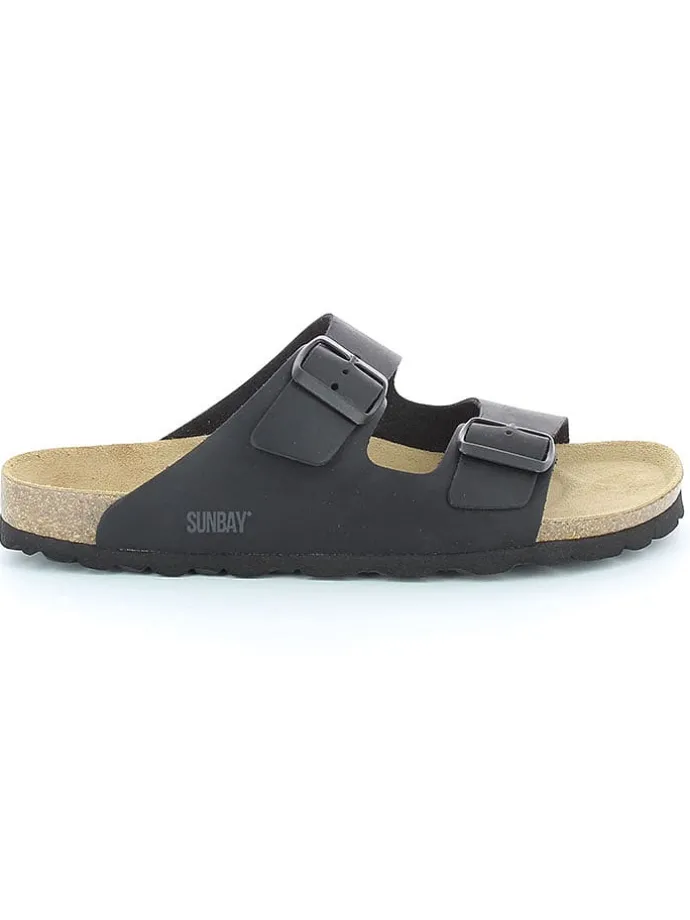 Slippers "Trefle" zwart