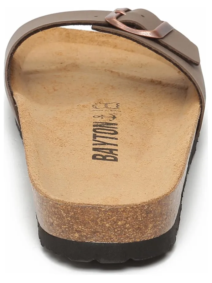 Slippers "Zephyr" lichtbruin