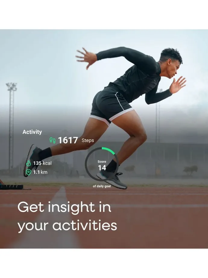Smartring "Core Plus" zilverkleurig
