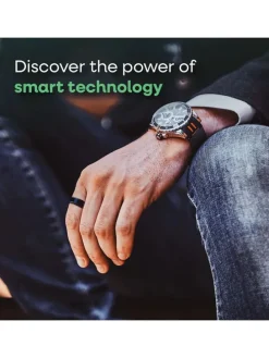 Smartring "Elite VUE" zilverkleurig