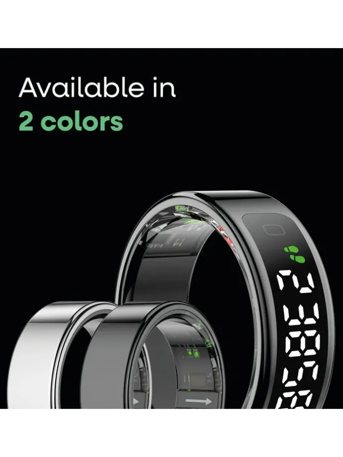 Smartring "Elite VUE" zilverkleurig