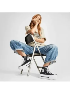 Sneakers "Chuck Taylor All Star Double Stack" zwart