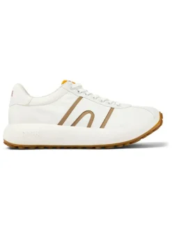 Sneakers crème/lichtbruin