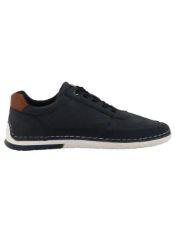 Sneakers donkerblauw/lichtbruin