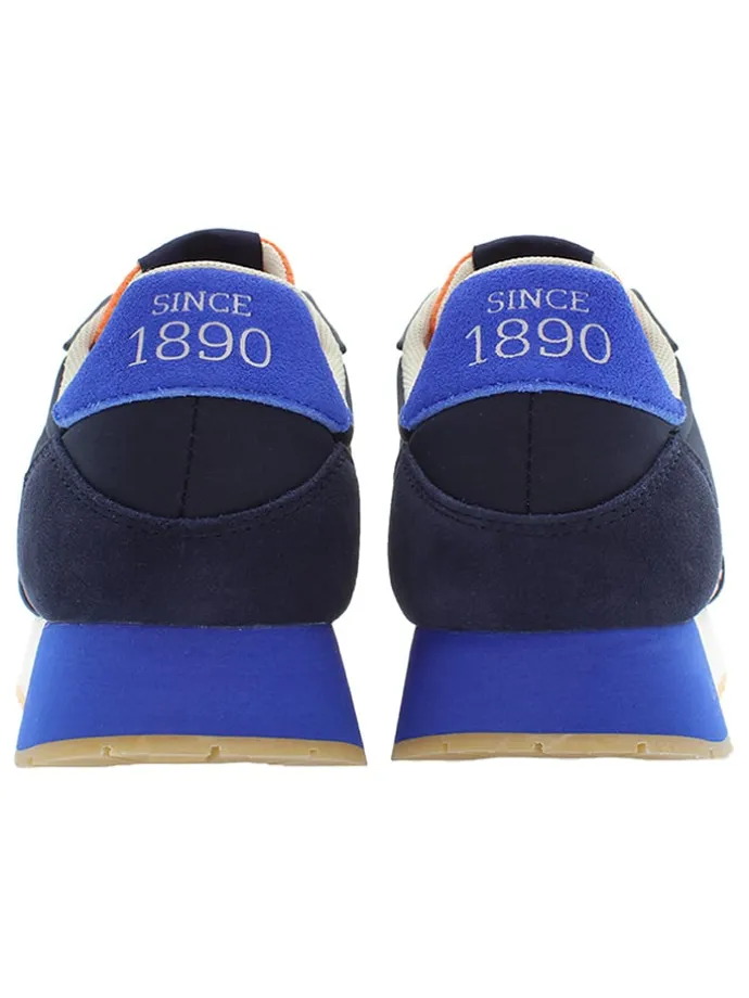 Sneakers "Jake" donkerblauw