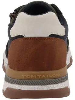 Sneakers kaki/lichtbruin