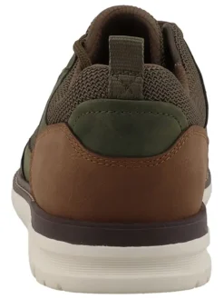 Sneakers kaki/lichtbruin