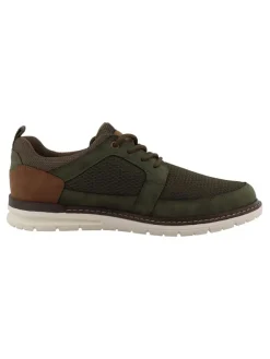 Sneakers kaki/lichtbruin