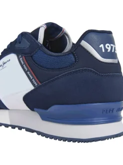 Sneakers "London" donkerblauw/blauw