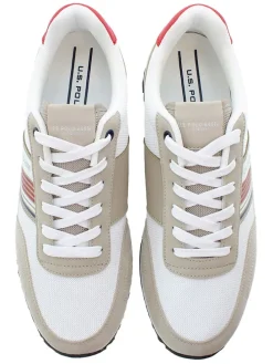 Sneakers wit/beige