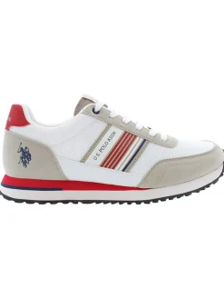 Sneakers wit/beige