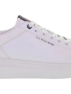 Sneakers wit/donkerblauw