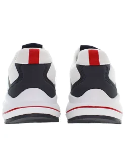 Sneakers wit/donkerblauw