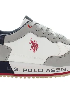 Sneakers wit/grijs