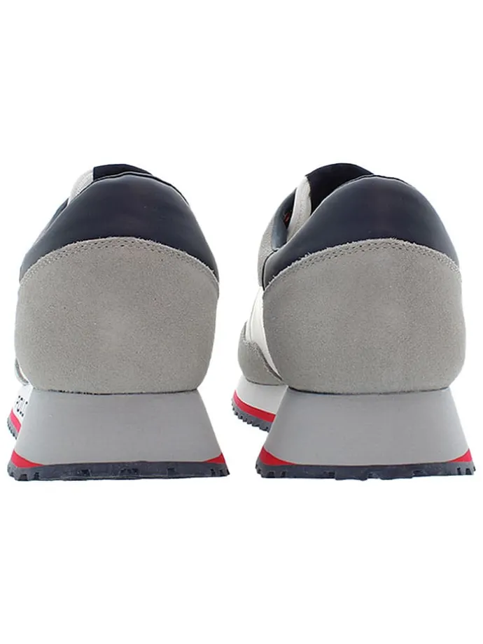 Sneakers wit/grijs