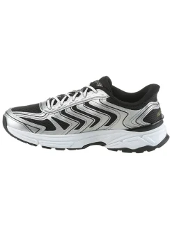Sneakers zwart/zilverkleurig