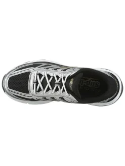 Sneakers zwart/zilverkleurig