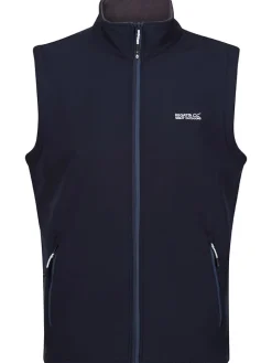 Softshellbodywarmer "Bradwell III" donkerblauw