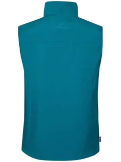 Softshellbodywarmer "Eldfjall" petrol