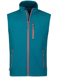 Softshellbodywarmer "Eldfjall" petrol