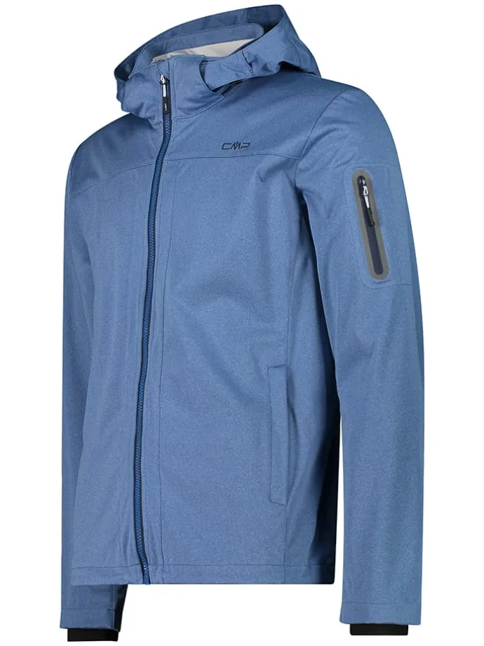 Softshelljas blauw