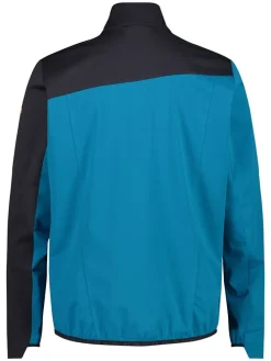 Softshelljas blauw