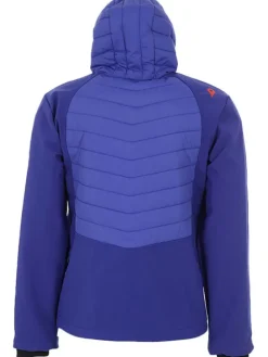 Softshelljas "Cander" blauw/paars