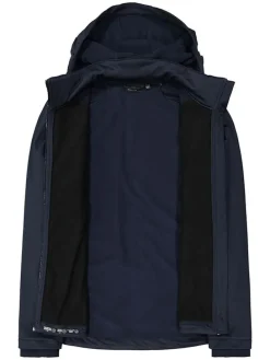 Softshelljas donkerblauw