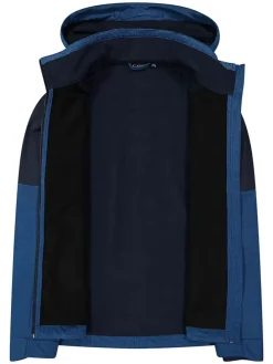 Softshelljas donkerblauw