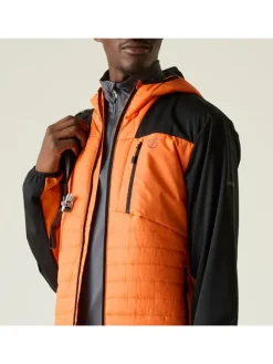 Softshelljas "Mountaineer" oranje/zwart
