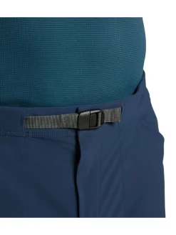Softshellshort "Lizard" donkerblauw