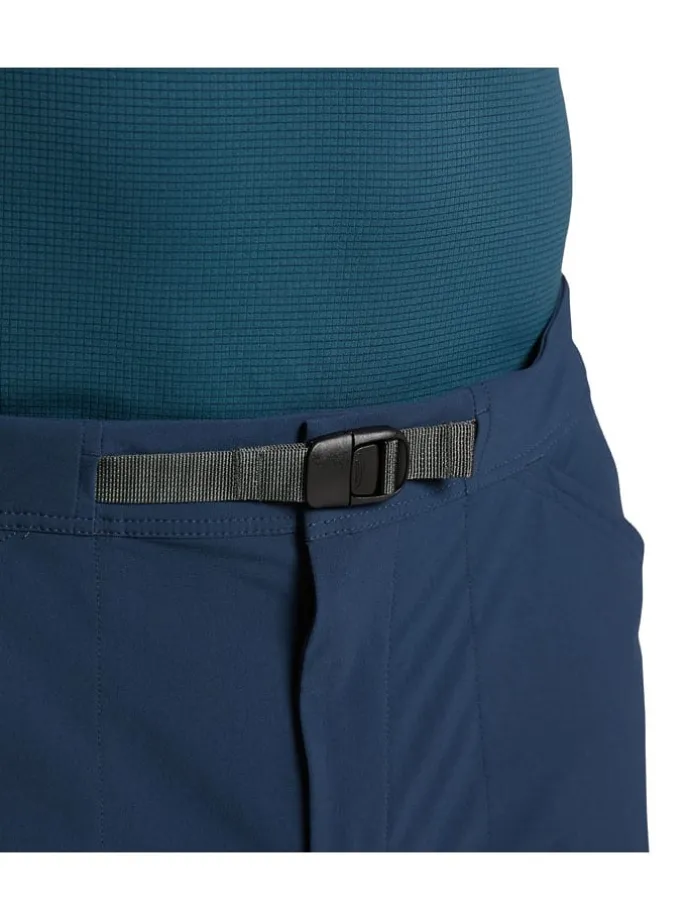 Softshellshort "Lizard" donkerblauw