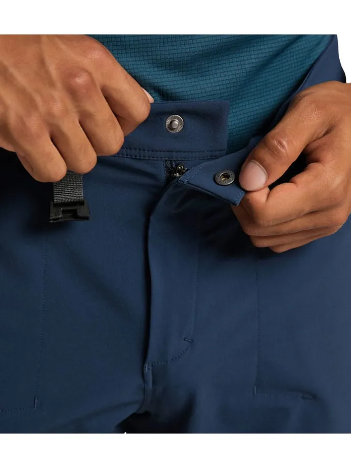 Softshellshort "Lizard" donkerblauw