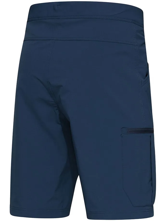 Softshellshort "Lizard" donkerblauw