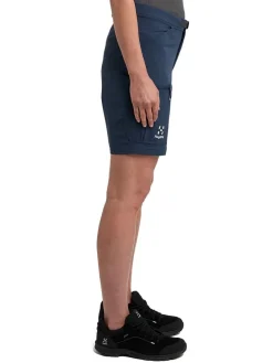 Softshellshort "Lizard" donkerblauw