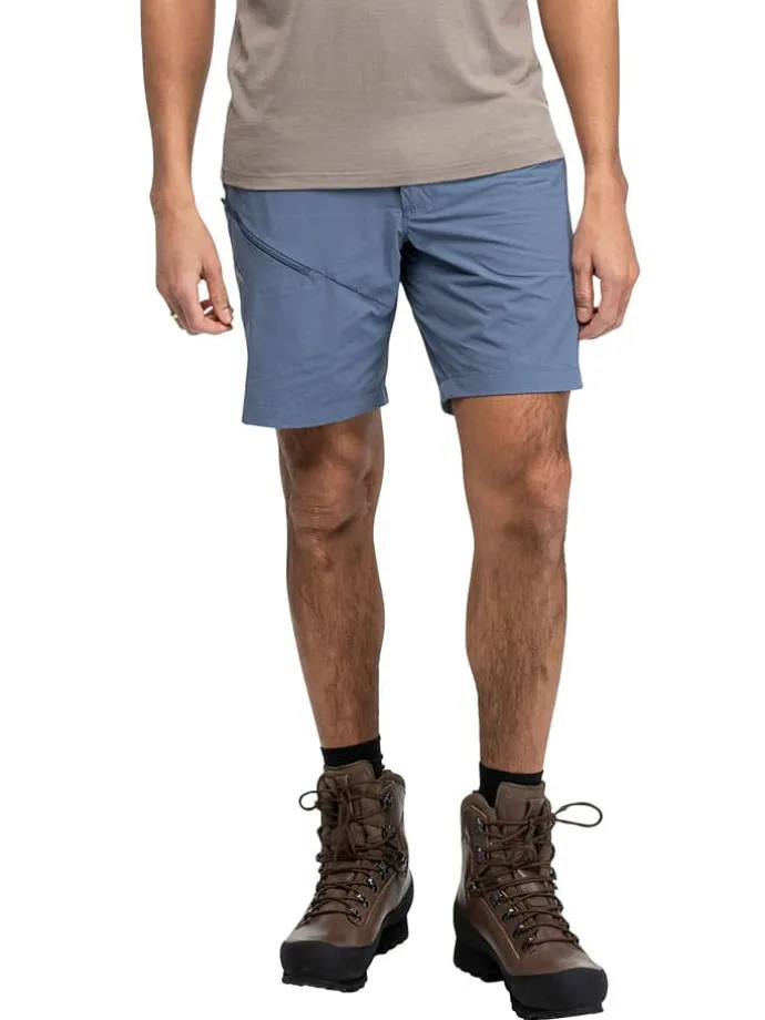 Softshellshort "Rabot" - regular fit - blauw
