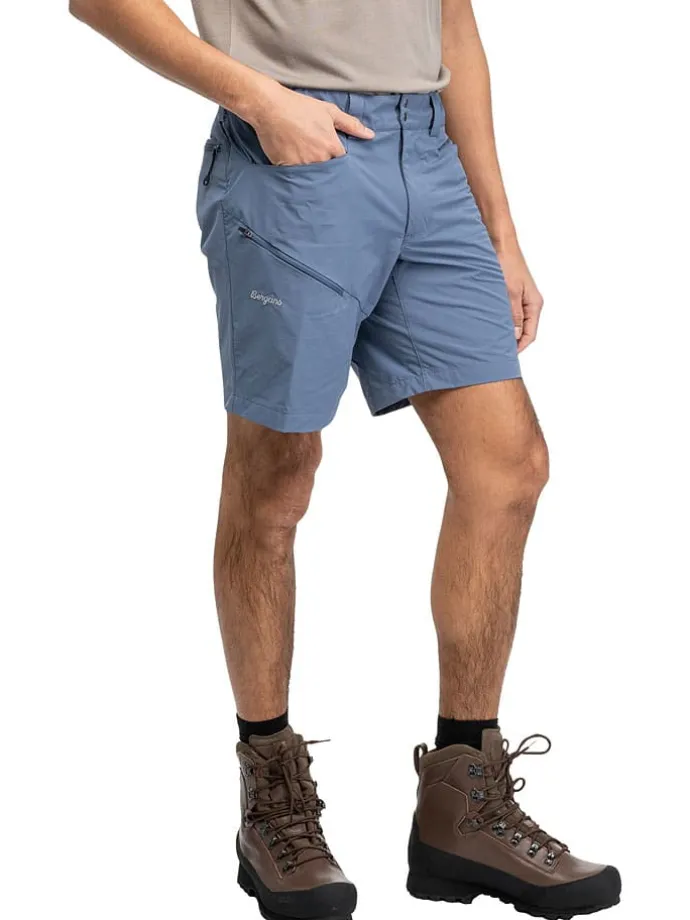 Softshellshort "Rabot" - regular fit - blauw