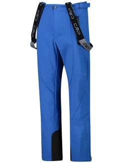 Softshell-ski-/snowboardbroek blauw