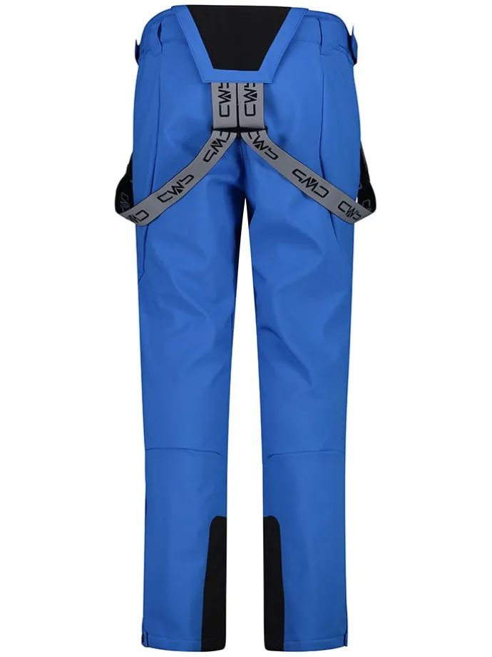 Softshell-ski-/snowboardbroek blauw