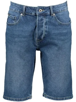 Spijkerbermuda "Callen" blauw
