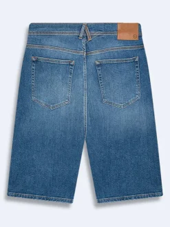 Spijkerbermuda "Corvin" blauw