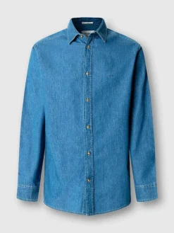 Spijkerblouse "Abel" blauw