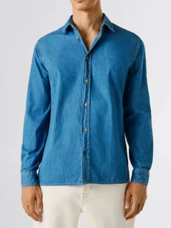 Spijkerblouse 
